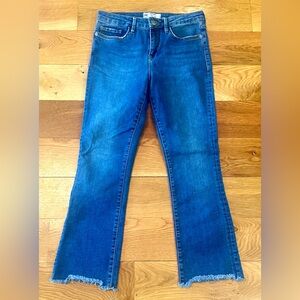 Free People Blue Denim Mid-Rise 5 Pocket Jeans size 28 61502-16515125